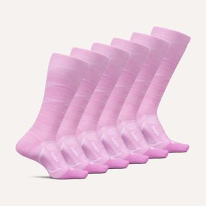 Active Graduated Compression Light Cushion Knee High 6 Pack